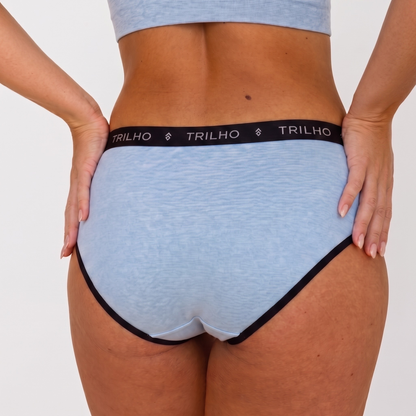 Stay-Put Women’s Merino Wool Hiking Underwear - Mid-Rise Hipster